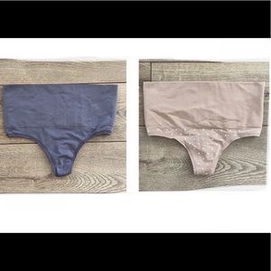 Set of 2 Thong Shaper Panties, M